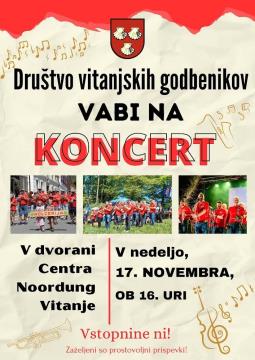 VABILO na koncert vitanjskih godbenikov